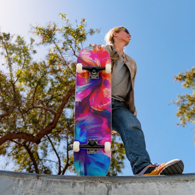 Skate Abstrato Garden Bloom (Ao ar livre 1)
