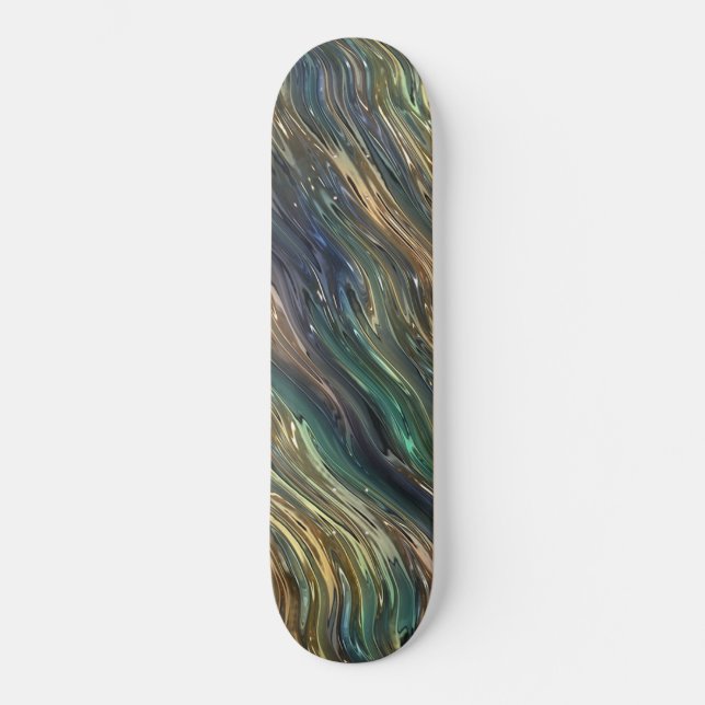Skate Abstrato Glass (Frente)