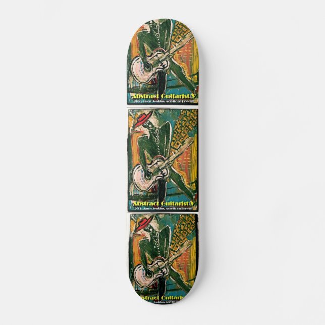 SKATE ABSTRATO GUITARISTA V (Frente)