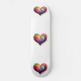 Skate Abstrato Heart