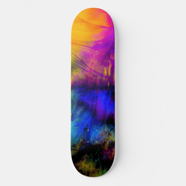skate "Abstrato II" (Frente)