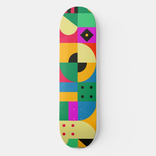Skate Abstrato Modern Garden (Frente)