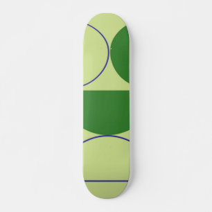 Skate abstrato molda arte
