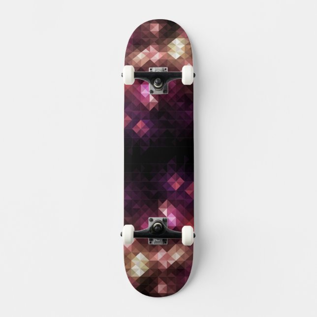 skate abstrato Mosaico (Frente)