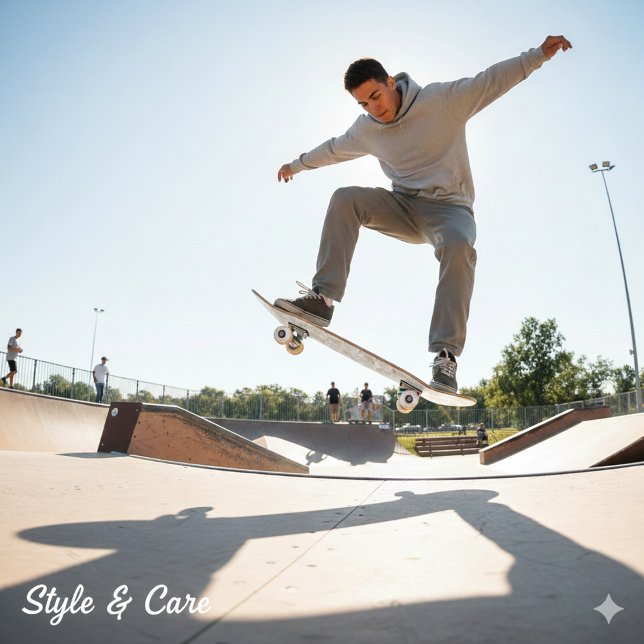 Skate Abstrato orgânico Design de folha (Organic Abstract Leaf Design Skateboard)