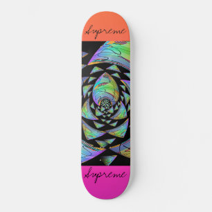 Skate Abstrato Plant Design