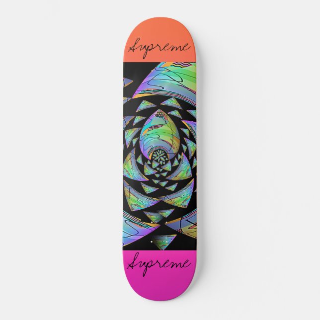 Skate Abstrato Plant Design (Frente)