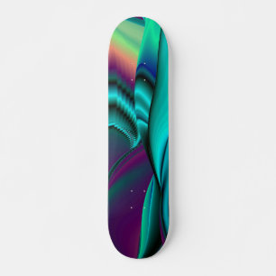 Skate Abstrato Rainbow