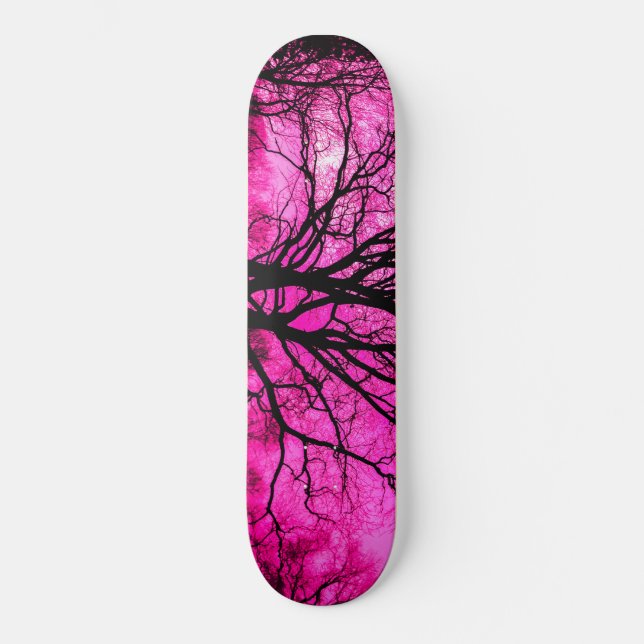 Skate Abstrato Tree Art (Frente)