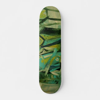 Skate Abstrato Verde