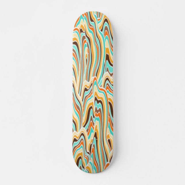 Skate Abstrato Wave (Frente)