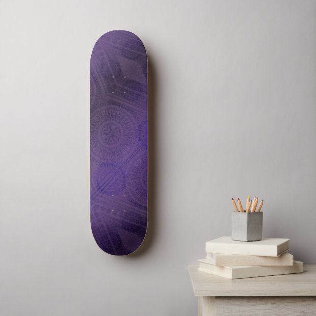 Skate Aceitação | Medalha Violeta (Arte de parede)