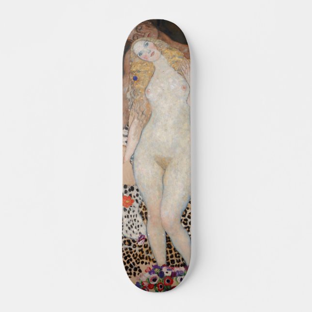 Skate Adam e Eve por Gustav Klimt (Frente)