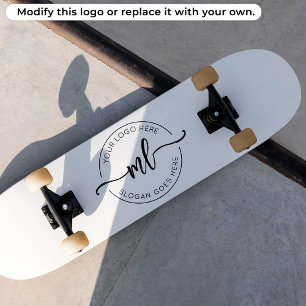 Skate Adicionar as Iniciais de Monograma Personalizado B