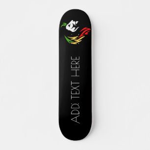 Skate ADICIONAR Leão de TEXTO 
