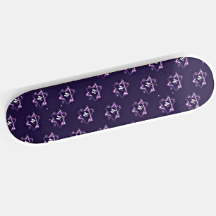 Skate Adicionar os triângulos iniciais de espaço roxo Pe