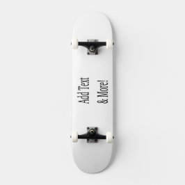 Skate Adicionar texto e mais! Personalizar seu próprio p
