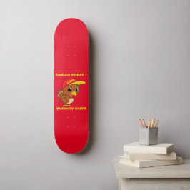 Skate ADIVINHA O QUÊ? Ação de Graças engraçada do BUMBUM
