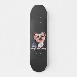Skate ADOPT, NÃO COMPRE (Yorkshire Terrier) cachorro bon