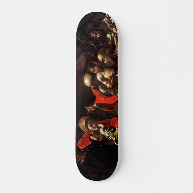 Skate Adoração dos pastores por Caravaggio (1609) (Frente)