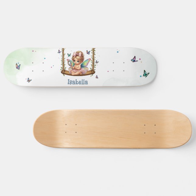 Skate Adorável pequena fada  (Horz)