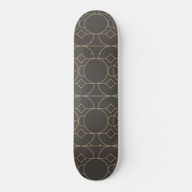 Skate Adornos de Luxo 17 (Frente)