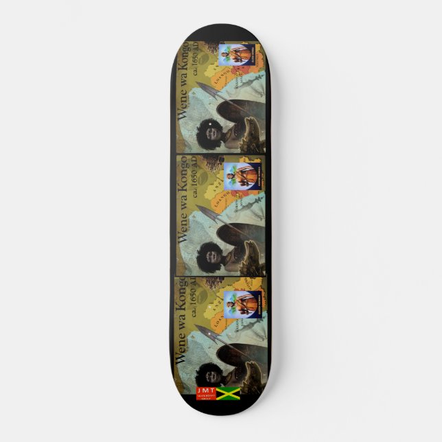 SKATE AFRICANO QUEEN SKATEBOARDS / JMT EUA (Frente)
