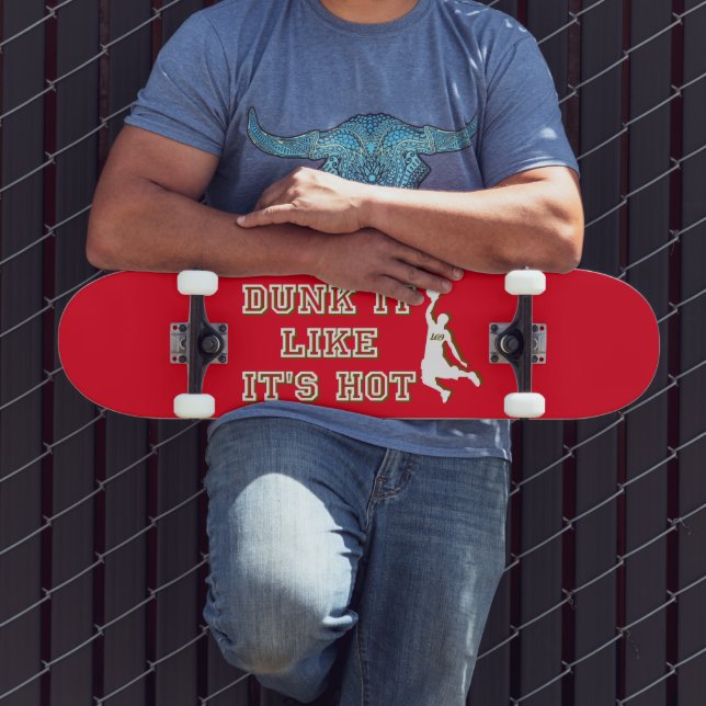 Skate AFUNDAR COMO SE FOSSE QUENTE basquete engraçado    (Ao ar livre 3)
