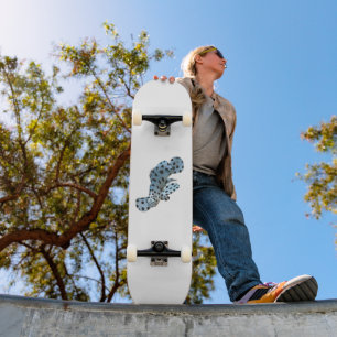 Skate Agrupamento - Design abstrato - Cortar de uma foto