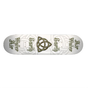 Skate Água natural da terra do ar de Triquetra