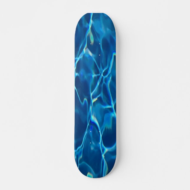 Skate Água Piscina Azul Escura (Frente)