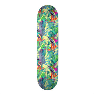 Skate Aguarela Humminbirds na selva
