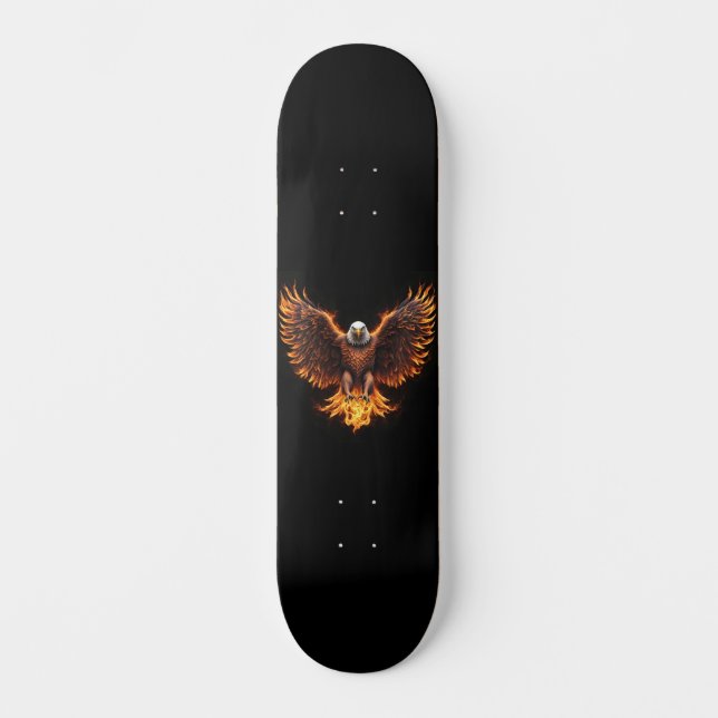 Skate Águia de Fogo Fantasia (Frente)
