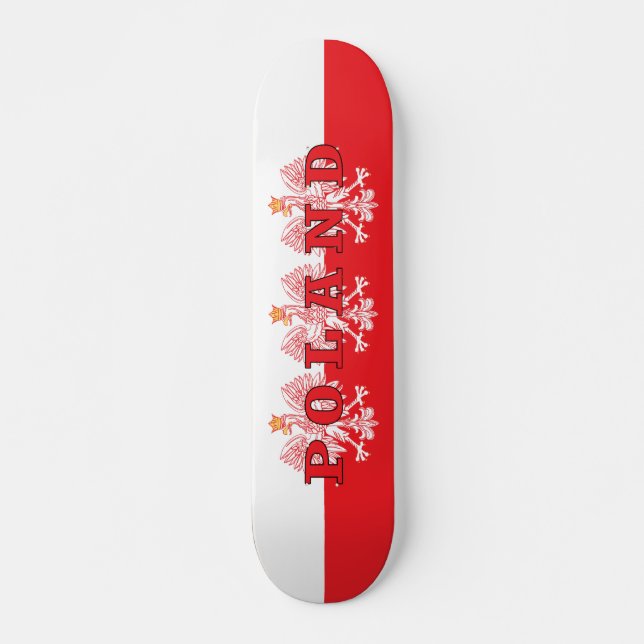 Skate Águia Vermelha Polônia (Frente)