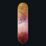 Skate AIR skateboard.<br><div class="desc">AIR ARBORCROSSE skateboard in warm breezy colors of orange,  pinks,  lavenders and golden yellows.</div>