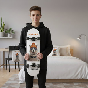 Skate AL-PACO   Alpaca Urban Skater Personalizado