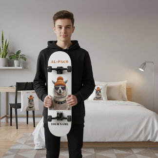 Skate AL-PACO | Alpaca Urban Skater Personalizado