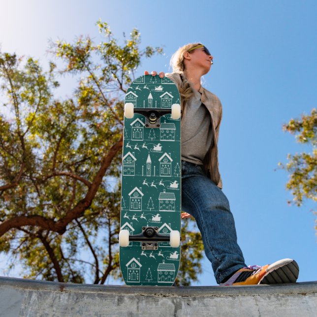 Skate Aldeia Natalícia Nórdica Nevada (Ao ar livre 1)