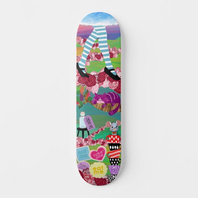 Skate Alice no País das Maravilhas (Frente)