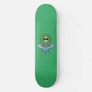 Skate Alienígena em sua nave espacial
