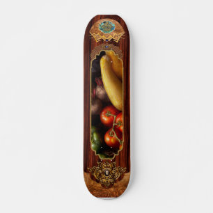 Skate Alimentos - Pimentões, Tomates, Abobrinhas e Nabo