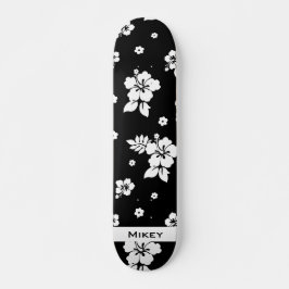 Skate Aloha Black Classic Hawaiian - Padrão Invisível