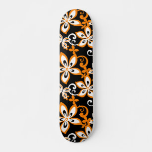 SKATE ALOHA HAWAII (PRETO/LARANJA)