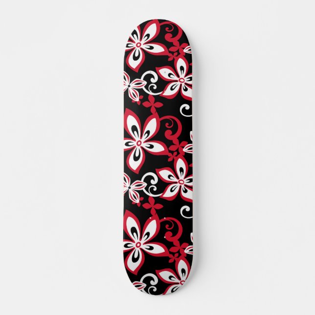 SKATE ALOHA HAWAII (PRETO/VERMELHO) (Frente)