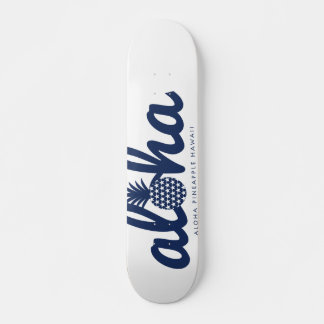 Skate Aloha pineapple LogoColor-Navy