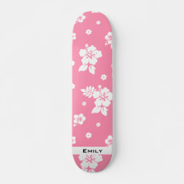 Skate Aloha Pink Clássico Havaiano - Padrão Invisível