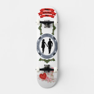 Skate Amando Você Para Sempre Romântico Artístico no Dia