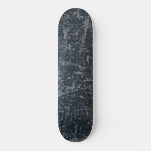 Skate Amante da Arte Preta Cinza Escuro Artista Abstrato