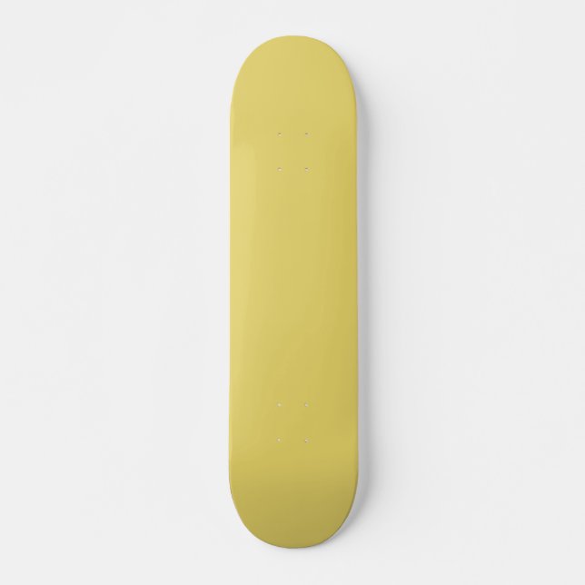 Skate Amarelo-arilído (cor sólida) (Frente)