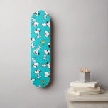 Skate Amendoins | Padrão de óculos escuros e espinhosos<br><div class="desc">Veja este design de amendoins divertido com Snoopy e Woodstock.</div>